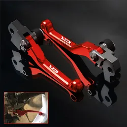 CNC Pivot Brake Clutch Levers For Honda CR80R CR85R CR125R CR250R Motorcycle DirtBike Lever CR 80R 85R 125R 250R 80 85 125 250 R