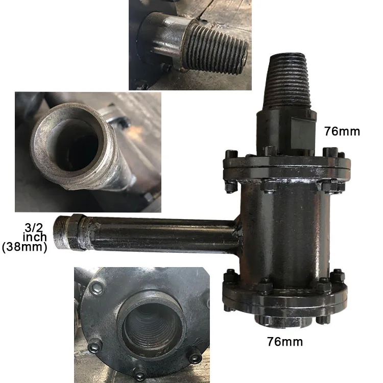 Perforazione di pozzi d\'acqua girevole girevole per impianto di perforazione