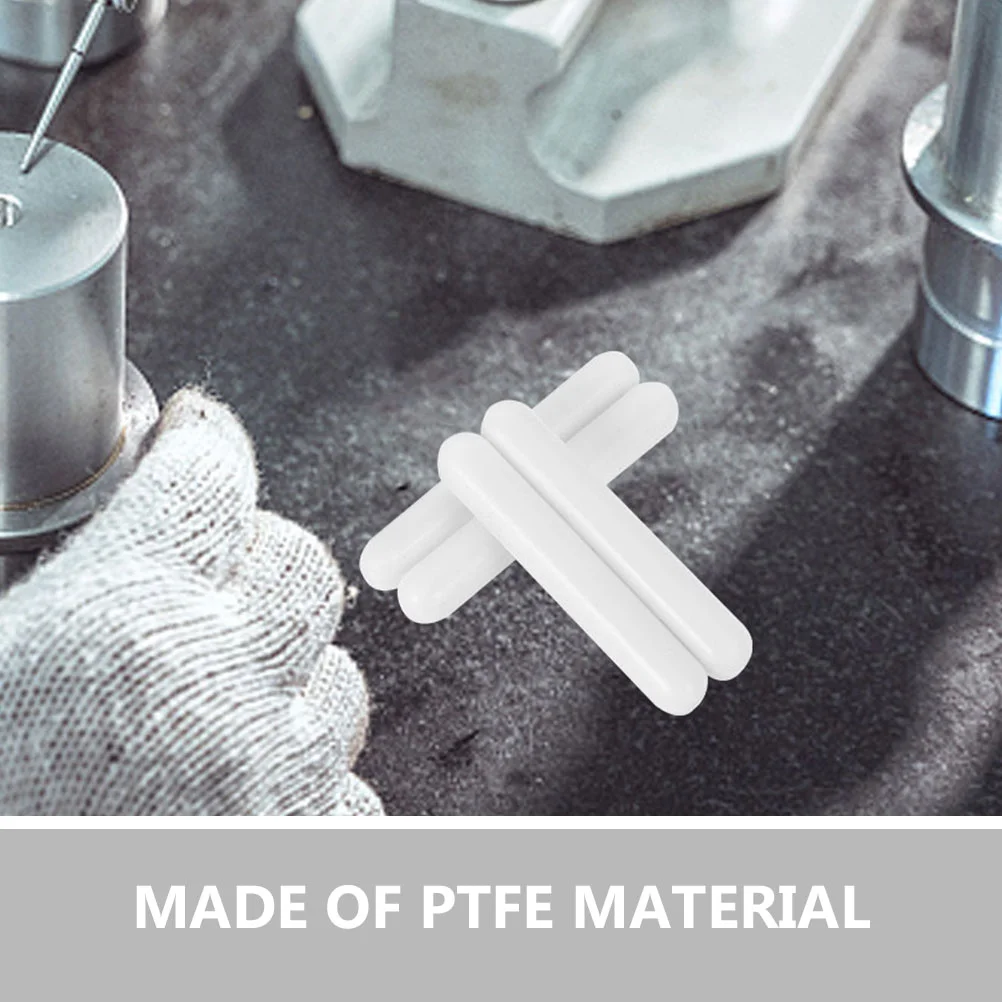 4 قطعة محرك مغناطيسي بار خلاط مغناطيسي النمام مختبر المغناطيسي تحريك بار PTFE اثارة القضبان ptfe شريط التحريك المغناطيسي