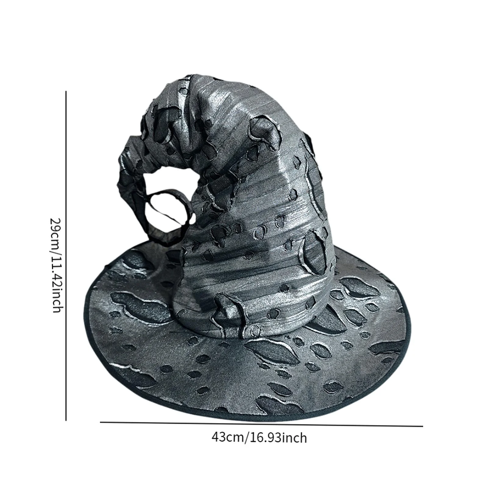 Halloween Witch Hat Headgear Supplies Witch Cap for Party Halloween Masquerades