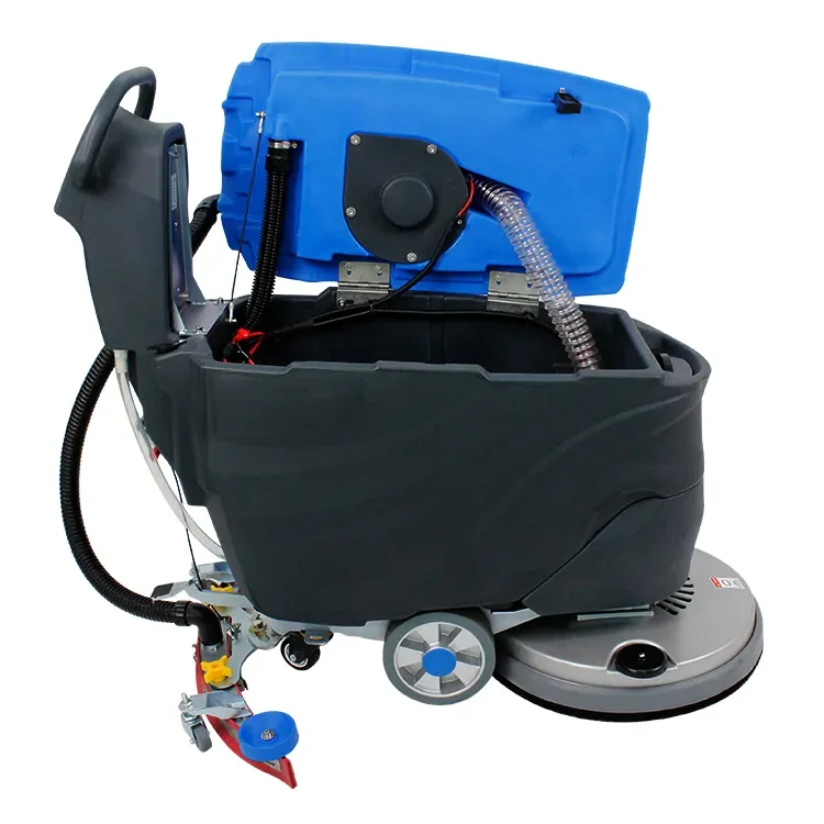 G1 Commercial Portable Hand Push Single Disc Walk Behind Warehouse Floor Cleaning Machine