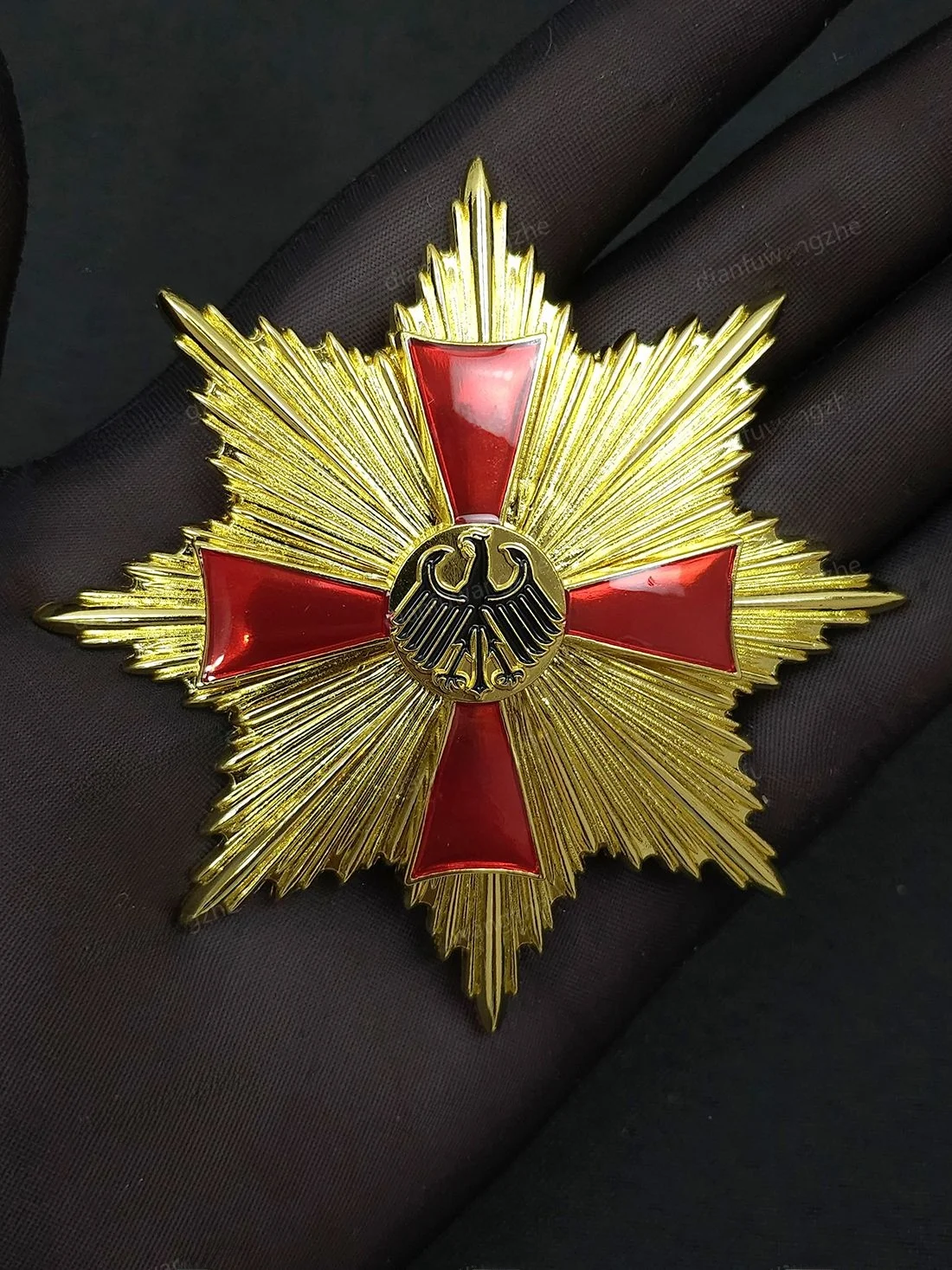 medaille-croix-federale-grande-croix-niveau-starburst-Edition-replique-fournitures-de-camping-et-de-voyage-en-plein-air-accessoires-pour-fans-militaires