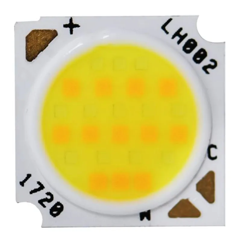 1pcs CSP Two color COB 26W 38V 350 MA RA CRI 80 3W 5W 7W 10W LED Source Chip High Power LED COB Side 11mm Light Bulb Light Lamp