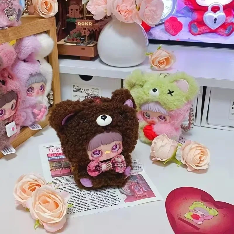 ตุ๊กตาวินิลน่ารักแบบสุ่มลายใหม่จาก Maymei Endless Love Series ของตกแต่งจี้ห้อยคอ ของสะสม ของขวัญวันวาเลนไทน์รุ่นลิมิเต็ด