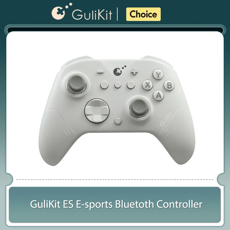 

Игровой контроллер GuliKit ES E-sports Bluetooth, беспроводной геймпад с джойстиком на эффекте Холла для Nintendo Switch 2, ПК, Windows, Android