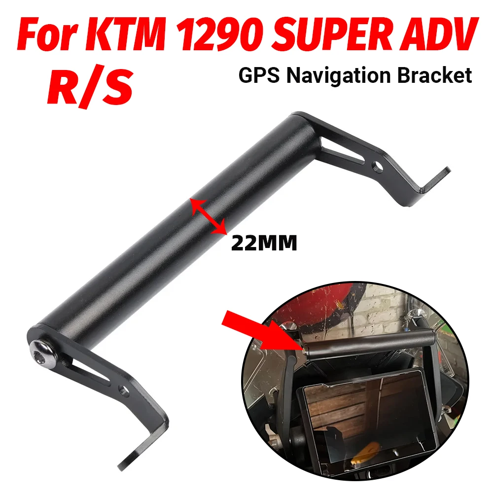 

For KTM 1290 Super Adventure S R ADV 2017 - 2024 2022 2023 Accessories Mobile Phone Stand Holder Support GPS Navigaton Bracket