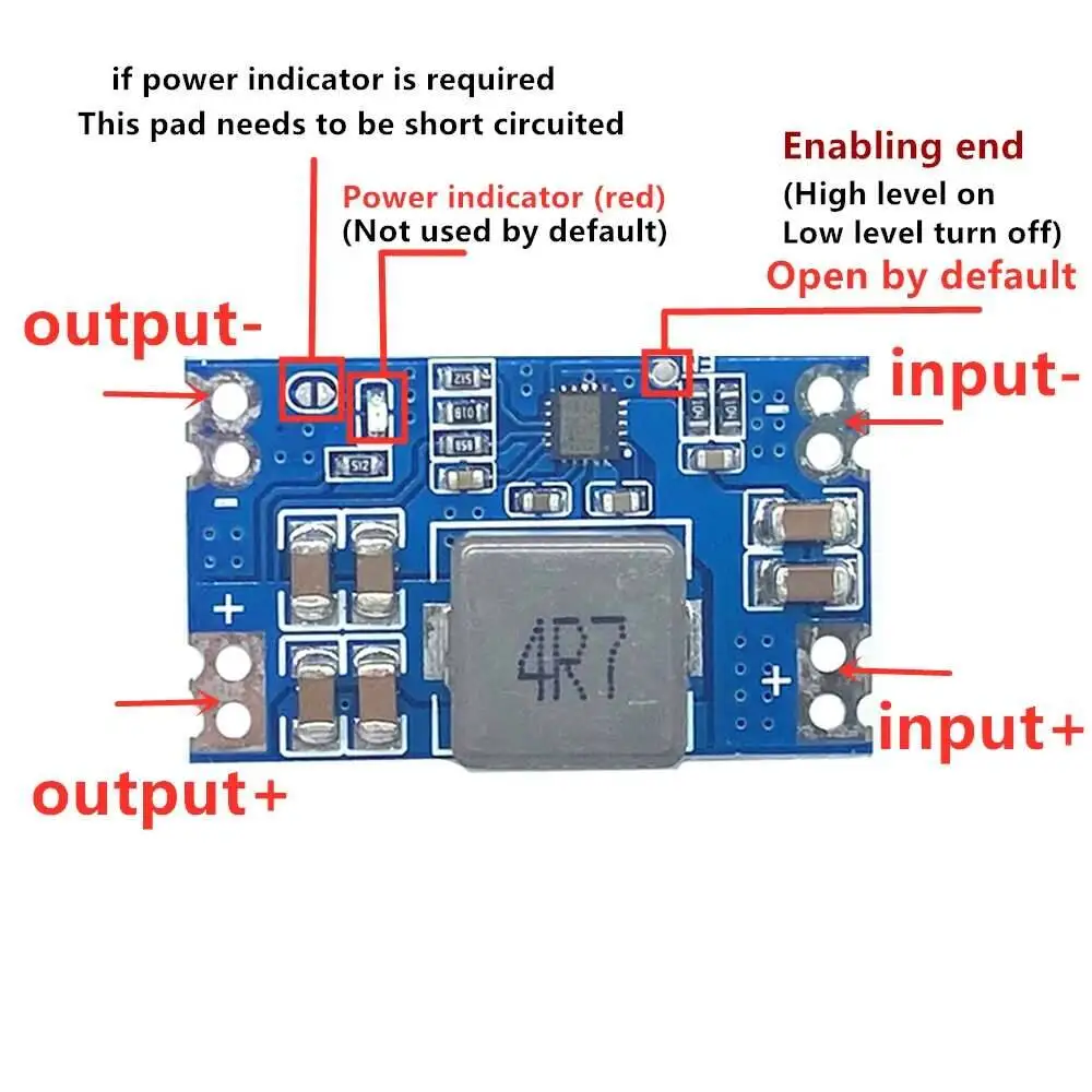 High Efficiency Output 3.3V 5V 9V 12V 5A Mini560 Step Down DC-DC Converter Voltage Regulator Buck Stabilized Power Supply Module