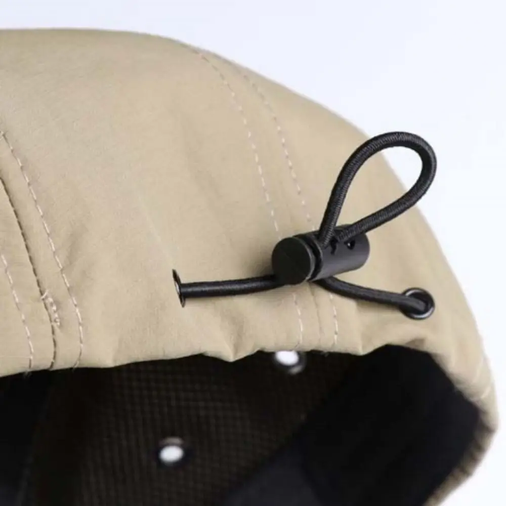 التجفيف السريع قبعات البيسبول قصيرة حافة تنفس خمسة لوحات القبعات قابل للتعديل المفاجئة مرة أخرى واقية من الشمس قبعة الرجعية الصيف رقيقة #1