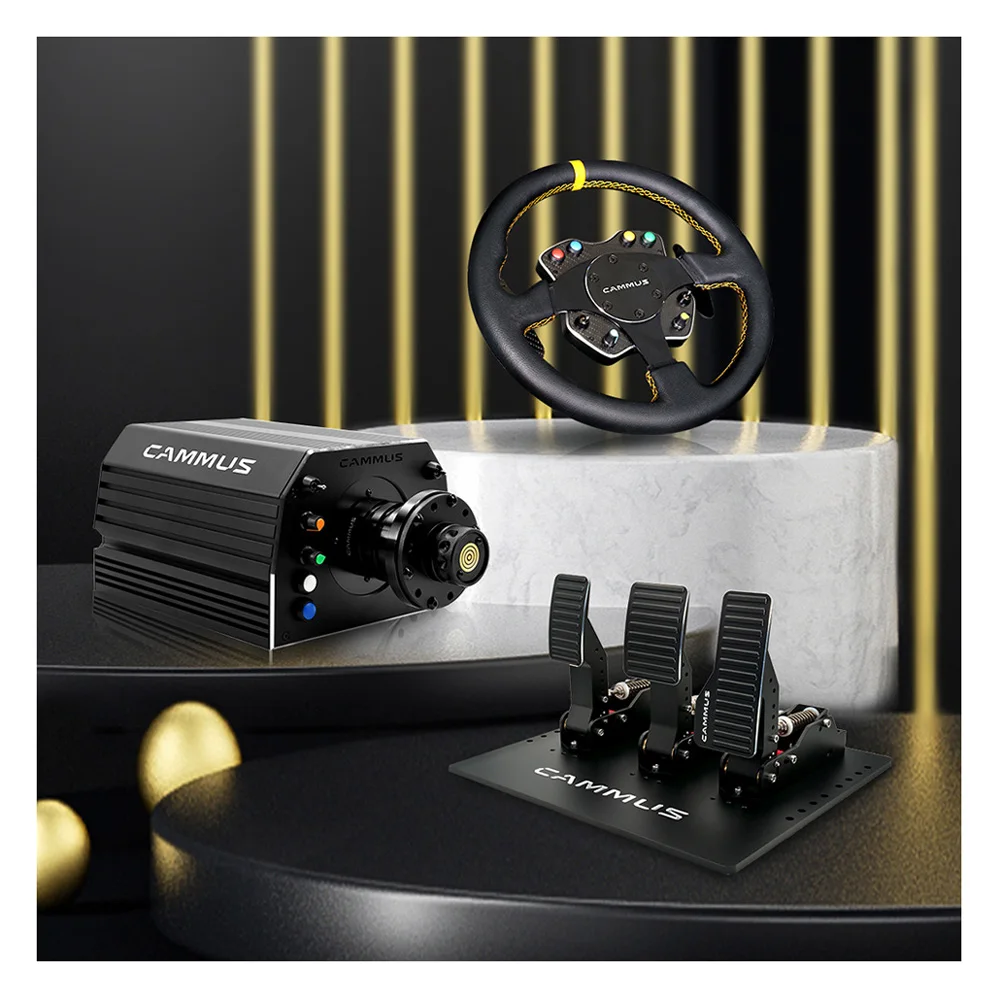 CAMMUS 15NM Direct Drive Racing Sim Wheel Arcade Games Car Driving Racing Simulator