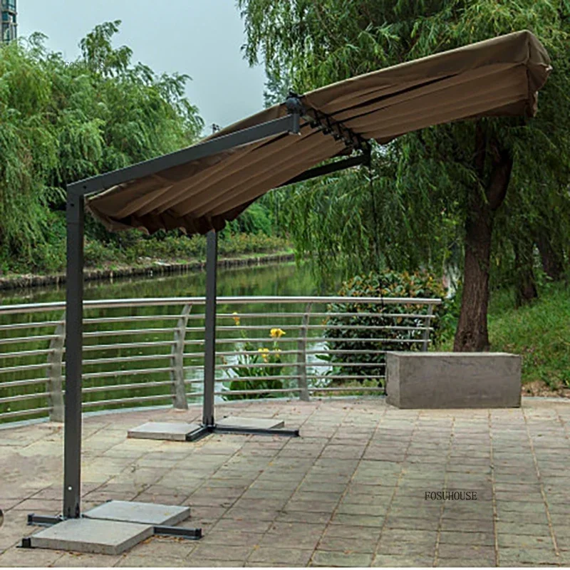 #Outdoor Gazebos Parking Shed Courtyard Leisure Electric Shed Mobile Leisure Canopy Pavilion Outdoor Tents Garden Buildings JJ R