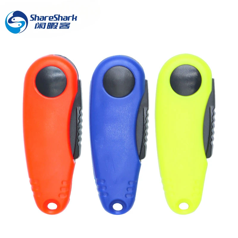 1PCS Multi-function Mini Fishing Portable Plastic Scissors Line Cutter Fishing Gear Fishing Equipment