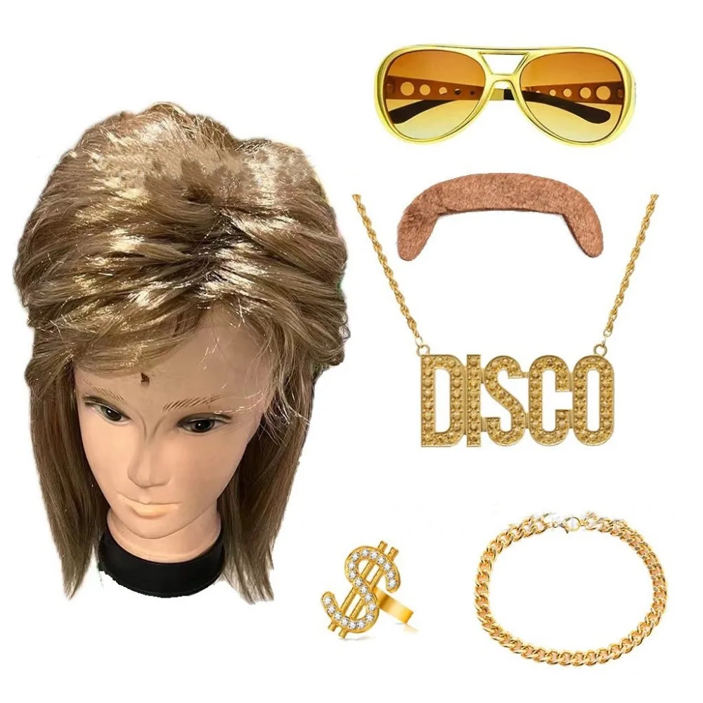 70S Disco Wig Afro … - image