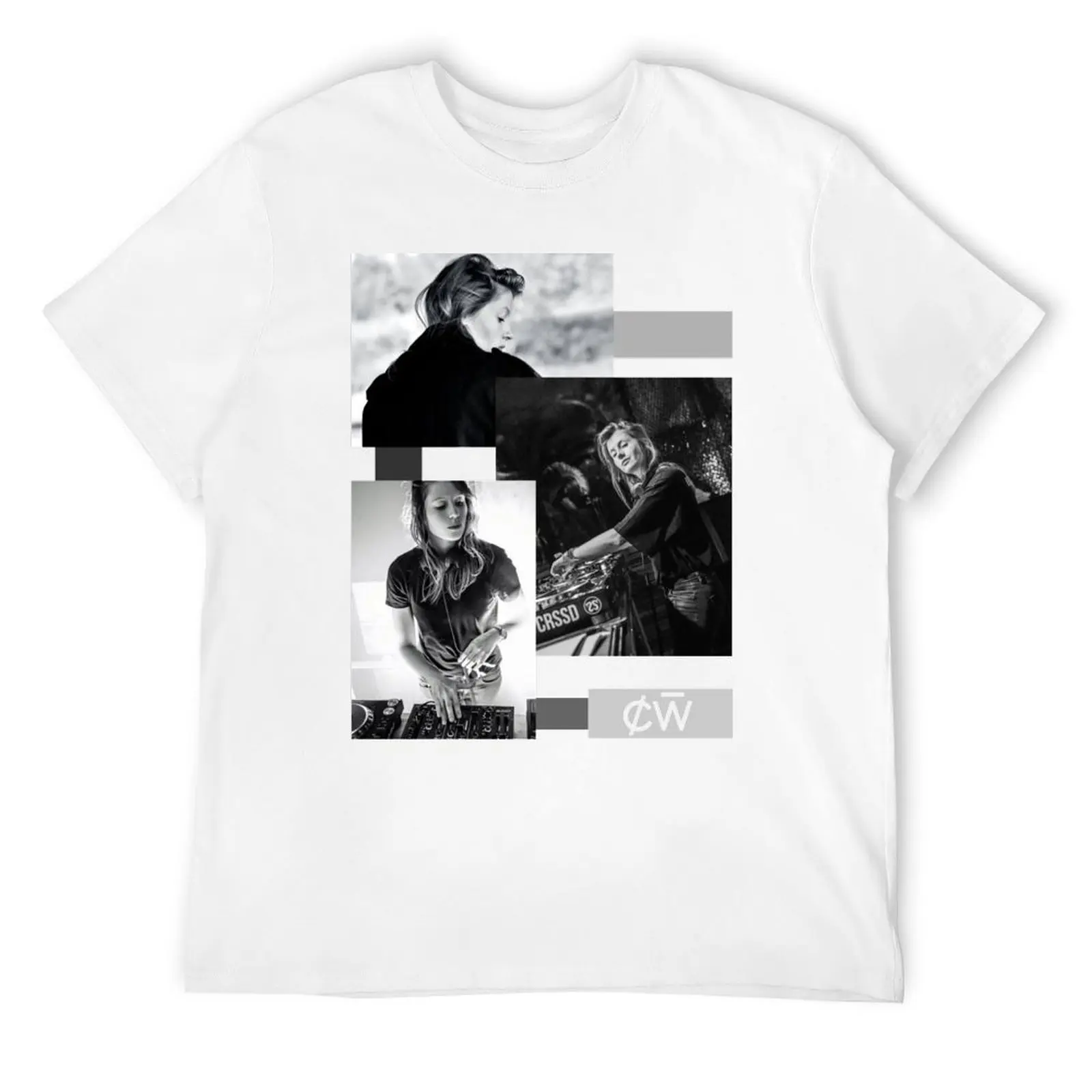 

Charlotte de Witte - black and white T-Shirt affliction shirts Luxury man cute tops cute clothes mens t shirt graphic