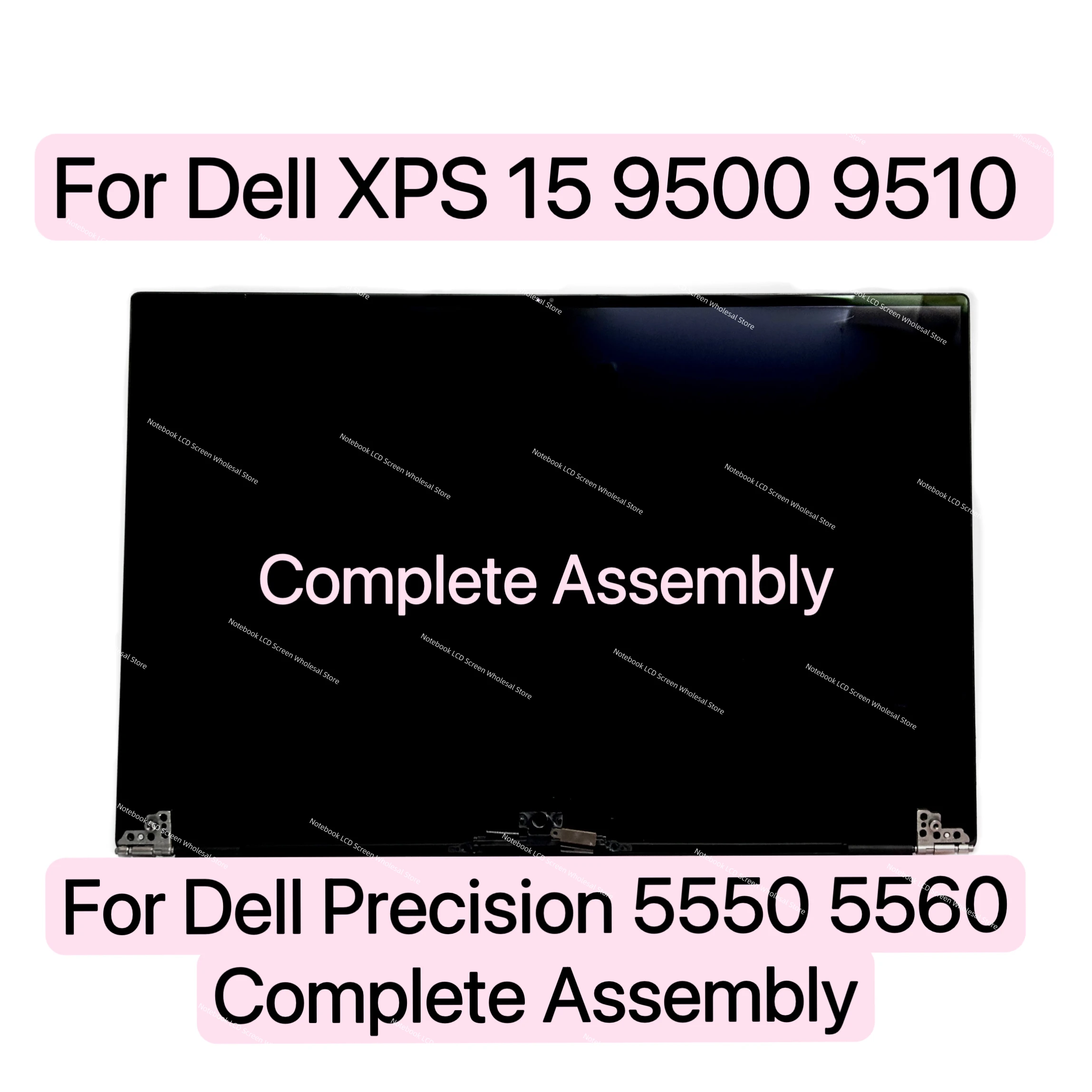 Complete Assembly For Dell XPS 15 9500 9510 9520 LCD Screen Touch Precision 5550 5560 Assembly Display P91F P91F001 P91F002 OLED