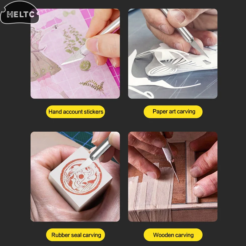 13Pcs Aluminum Alloy Carving K - Art Craft Knife review and price