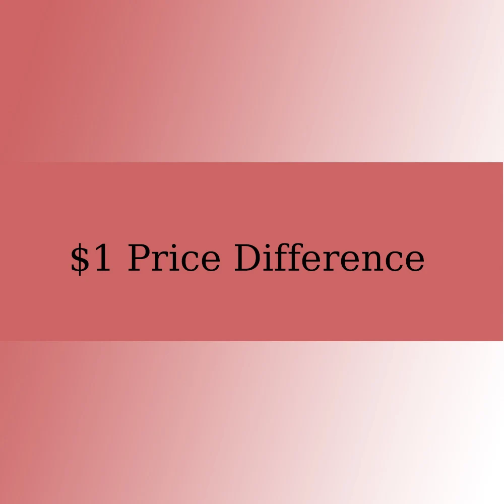 USD1 for additional ship cost, Payment Difference, Price Difference image 3