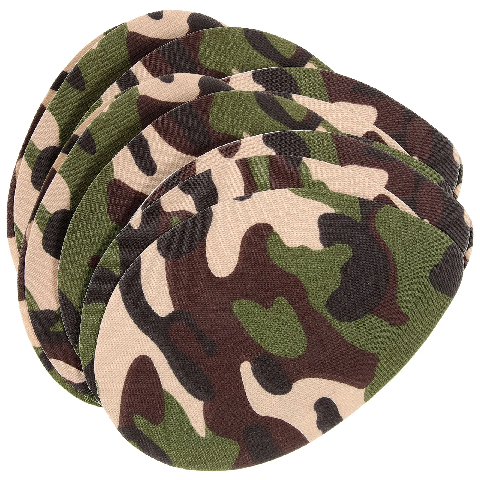 

10pcs Cloth Patches Iron On Camouflage Clothes Repair Sewing Accessories for Jackets Jeans Durable Polyester Adhesive Patches