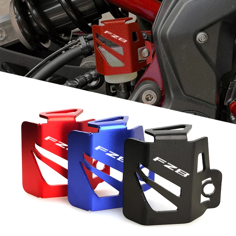 

2026 explosions For Yamaha FZ1 FZ6 FZ8 aluminum alloy accessories motorcycle rear brake fluid reservoir protective cover