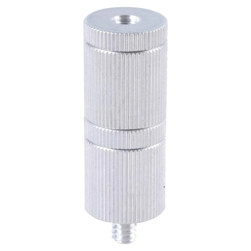 

1/4in to 5/8in Aluminum Adapter for 1/4 Thread Rangefinder Tripod Adapter Converter Threaded Screw Adapter