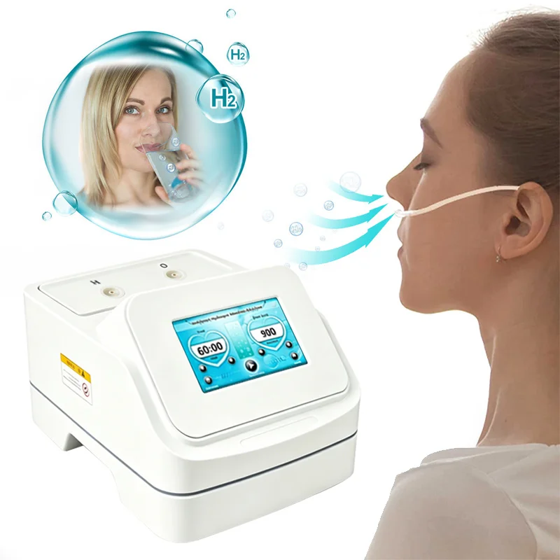 PEM Hydrogen And Oxygen Inhalation Machine 450ML 900ML Hydrogen Water Generator H2 Inhaler Molecular Low Noise Water Purifier