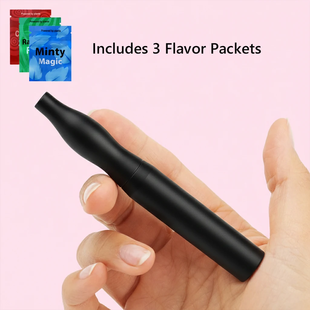 Stylish Stainless Steel Aromatic Stick Air Inhaler Natural Plant Infused Extracts Compact Easy To Carry Gift For Unisex Gifts view 4
