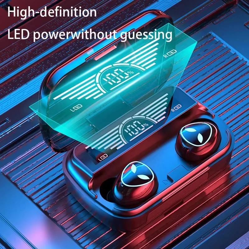 M20 Earbuds TWS Earphone Intelligente Touch Control Wireless Bluetooth-compatible Headphones Waterproof LED Display With Mic