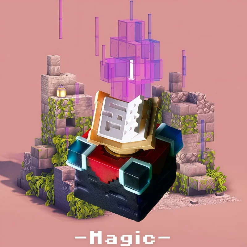 

Enchanting Table Theme Keycap Translucent Single Esc Position Layere Adhesive Personalize Customization Resin Material Rotatable