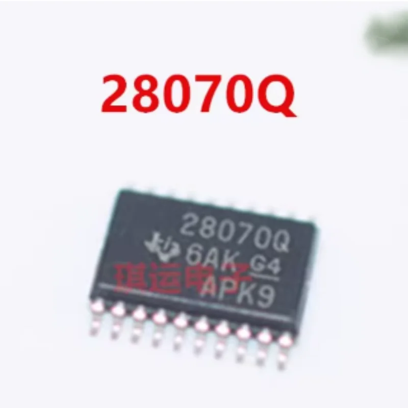 5PCS UCC28070QPWRQ1 Interleaved PFC Controller TSSOP‑20 Automotive Grade Power Supply IC Chi