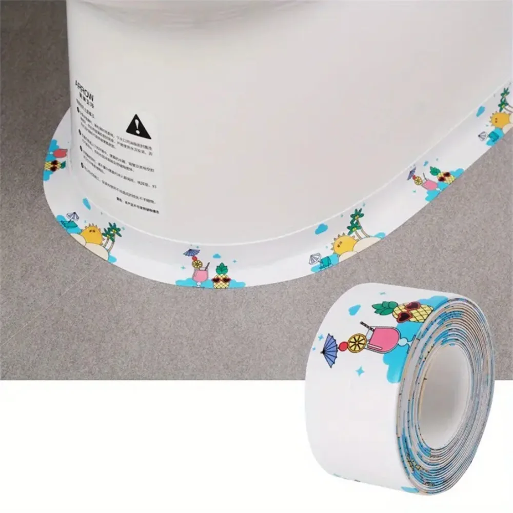 3.2m/Roll Seam Adhesive Tape Waterproof Anti-Mildew Kitchen Sealant Strip Self Adhesive PVC Shower Tile Sealer for Corner Gap