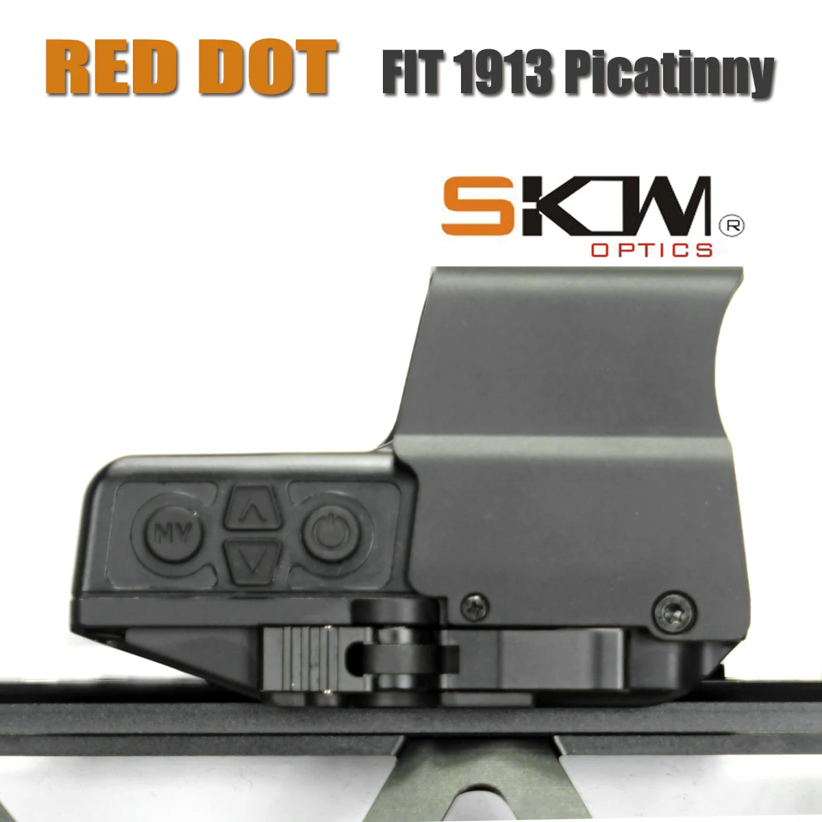 Skwoptics-mira telescópica para Rifle, mira de punto rojo 1x35 AR, riel Picatinny, Kalashnikov AK