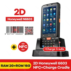 NEW Android 8.1 PDA Rugged Handheld Terminal PDA Data Collector Honeywell 1D 2D QR Barcode Scanner Inventory Wireless 4G GPS PDA