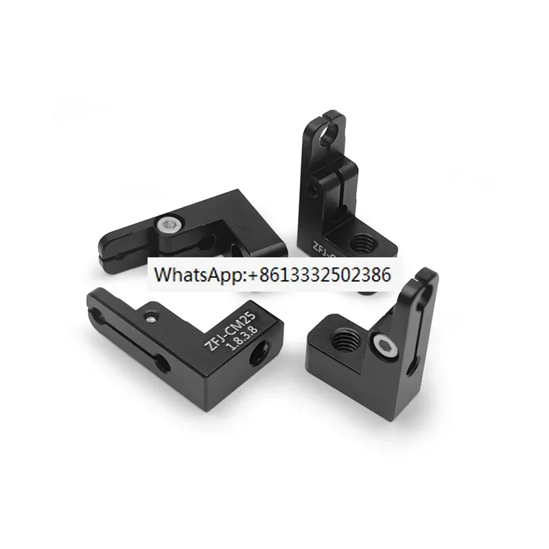 Insert clamp M4 with various screw hole diameters of 1.25/2.5/3.2/3.4mm that can install extension rods