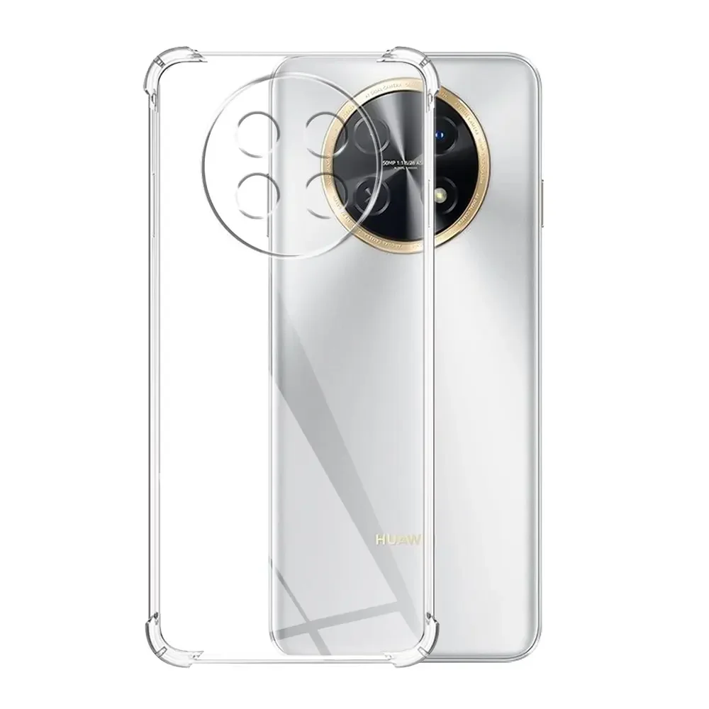 For Huawei Nova Y91 Case Shockproof Phone Case For Huawei Nova Y90 Nova Y71 Clear Silicone Soft Cover Huawei Nova Y70 Plus Coque
