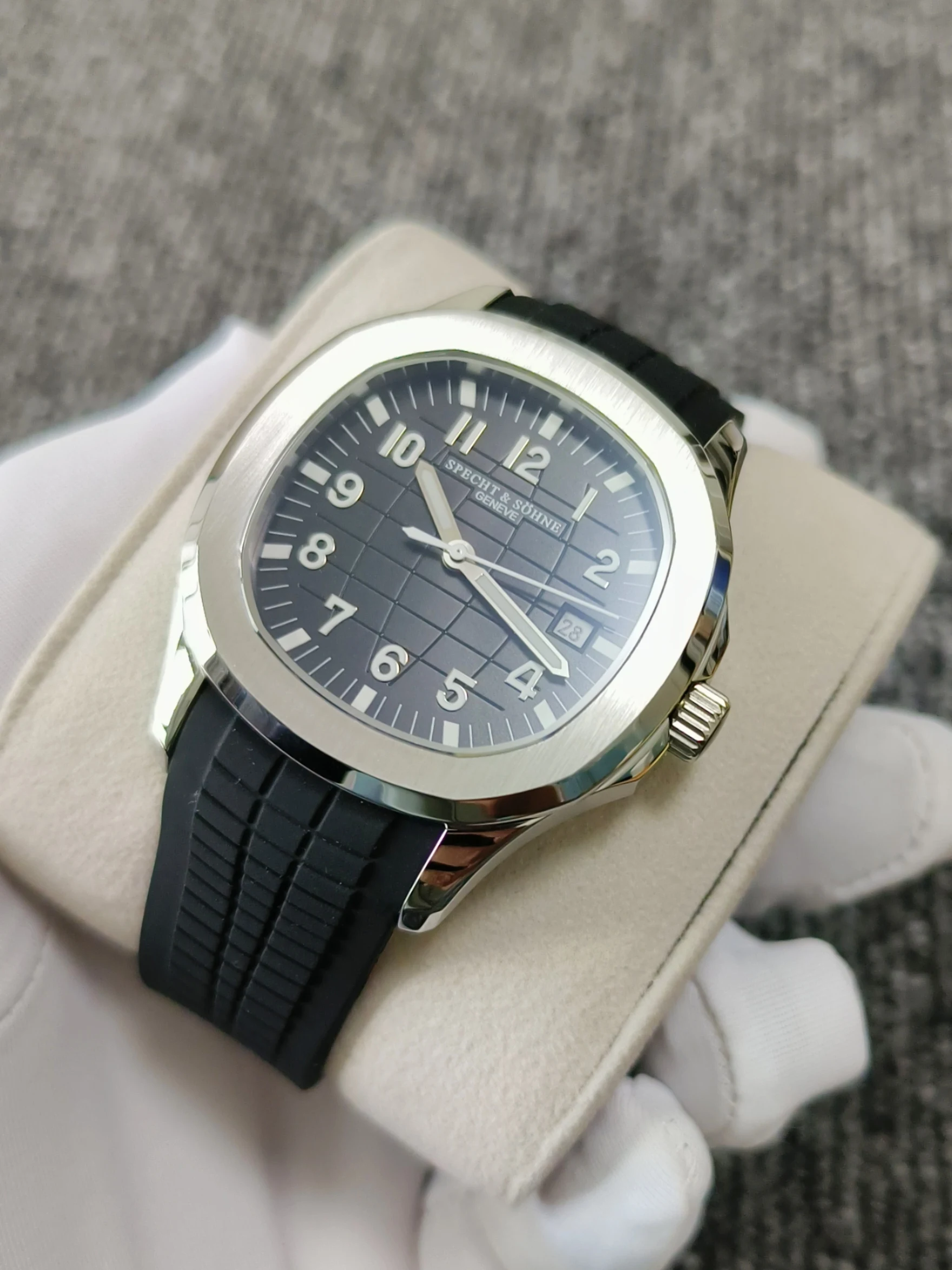 2025 Specht&Sohne  Luxury High-end Business 42MM Men\'s Watch With Automatic Mechanical Movement, Luminous Waterproof Men\'s Watch