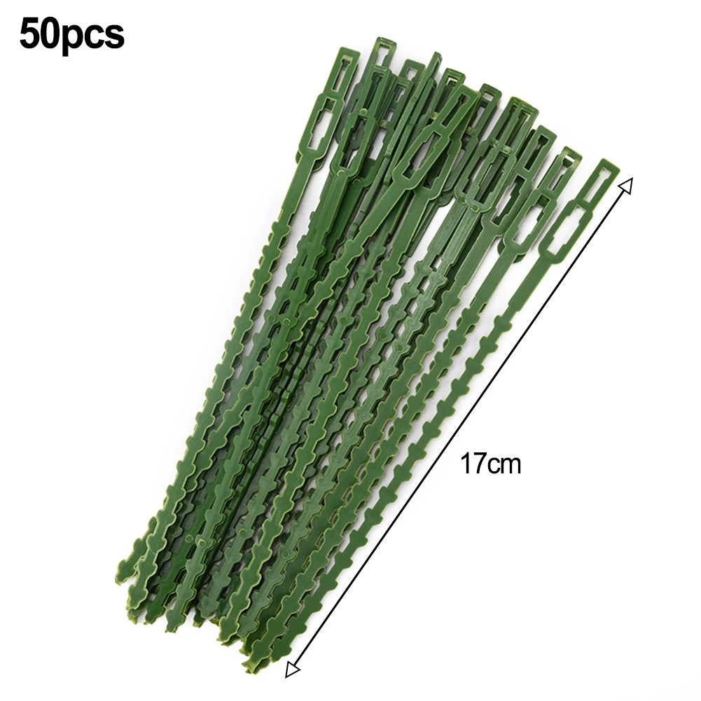 Binding Wire Plant Support 50pcs Adjustable Binding Tie Fixed Gardening Garden No Slipping Plant Climbing Vine