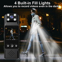 4K 1080P HD Wifi Mini Camera Handheld Back Clip Law Smart Sports DV Portable Camera Car Recorder