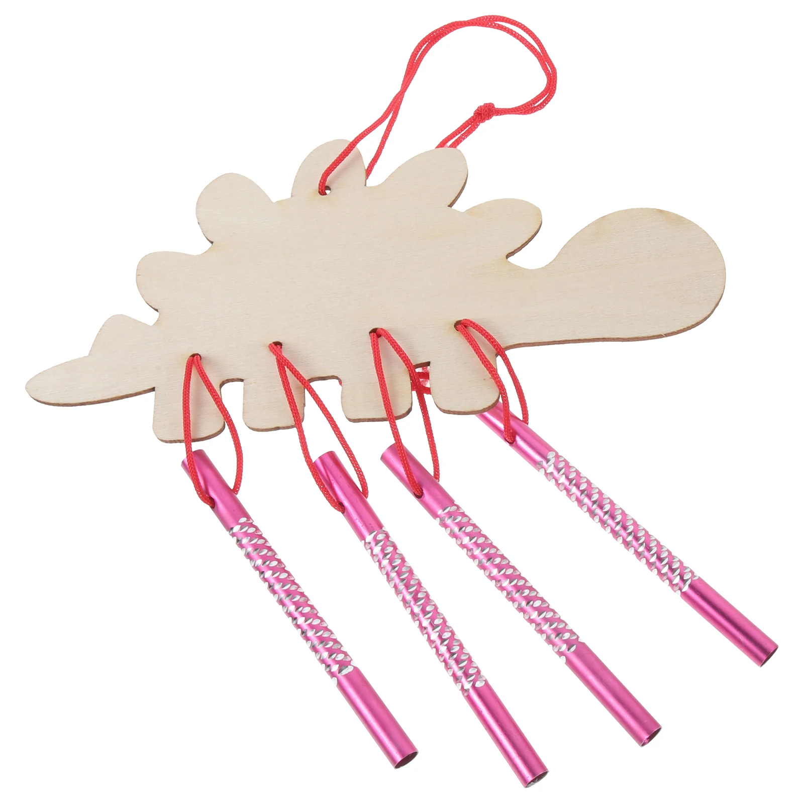 

8 set Doodle Wind Chimes Wooden DIY Blank Home Decor Paintable Wood Craft for Kids Adults Spring Crafts Hanging Decoration