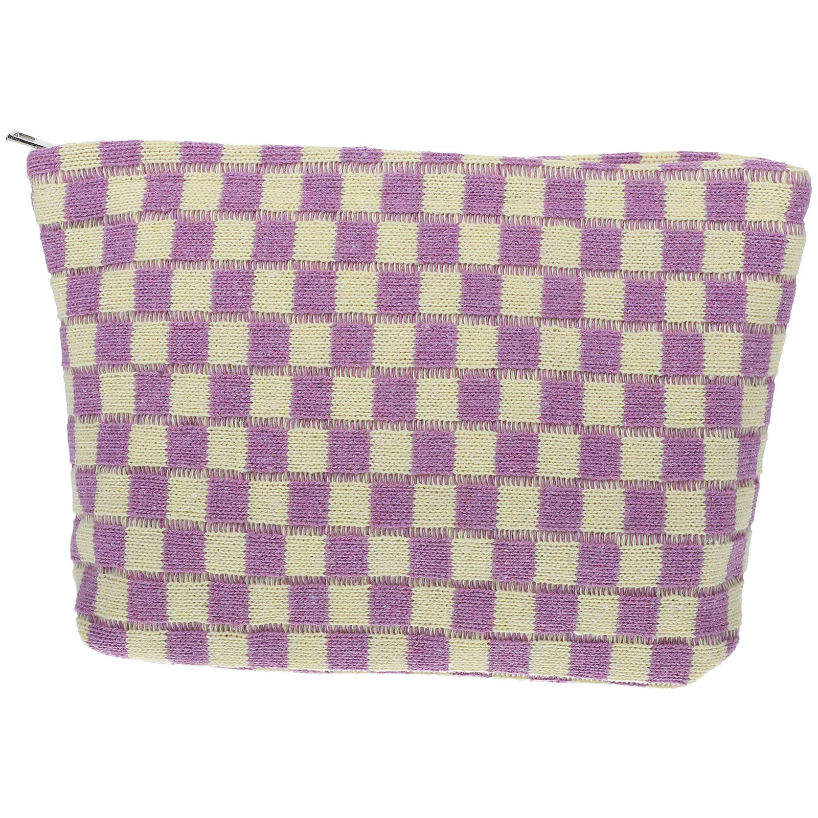 

Stylish Makeup Bag Travel Pouch Waterproof Storage For Toiletries Cosmetics Keys Zipper Closure Bag