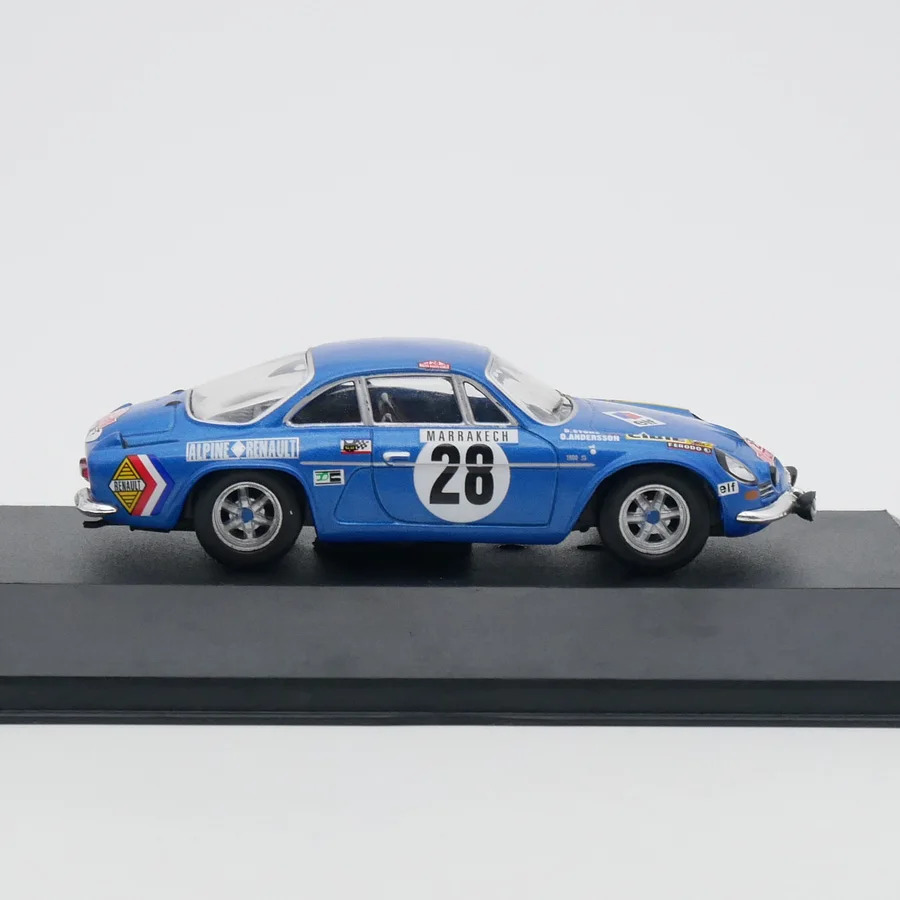 Diecast Atlas 1:43 Scale Alpine Renault A110 WRC 1971 Rally Racing