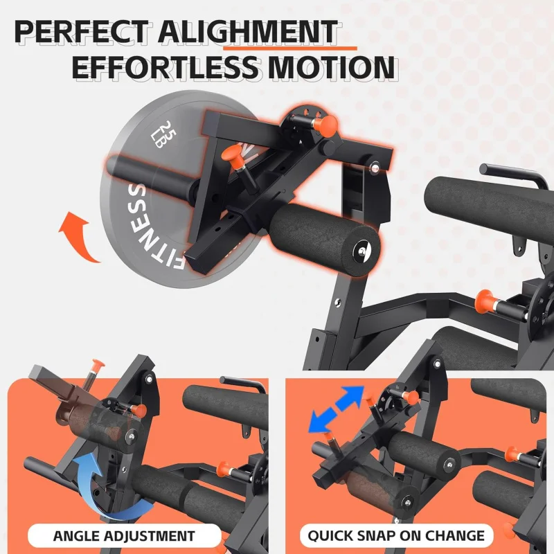 آلة ضغط وتجعيد الساق، تمديد ساق واحدة، تجعيد الساق المستقرة، مقعد تمرين الساق قابل للتعديل