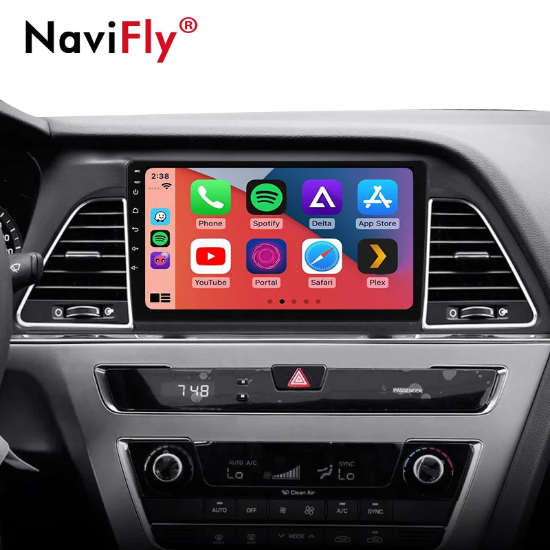 NaviFly 7862S 8G 256G Android All In One Car Intelligent System For Hyundai Sonata 7 LF 2014 - 2017 Built In Carplay DSP GPS RDS