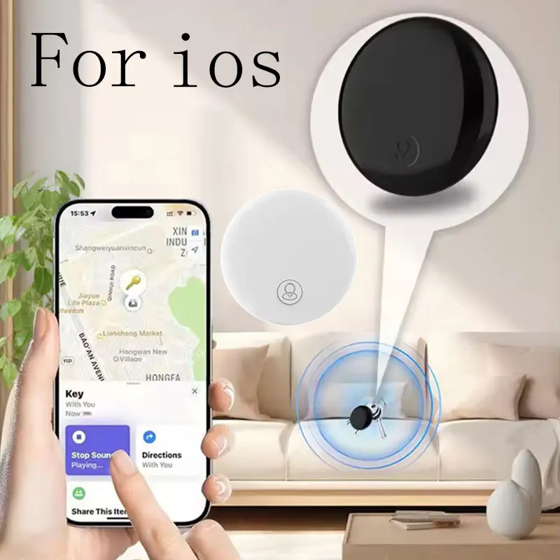 Localizzatore GPS per Apple Find My, Tracker Bluetooth Intelligente per AirTag, Localizzatore di Chiavi, Localizzatore di Oggetti AirTag, SmartTag, Localizzatore di Telefoni