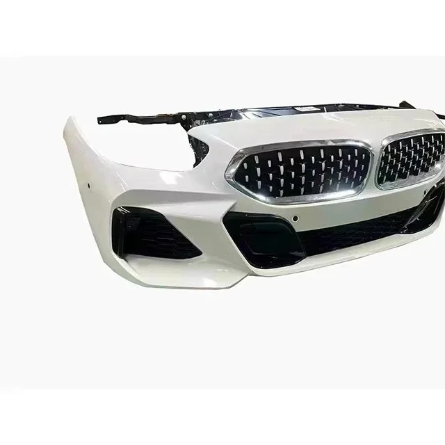 For Z4 G29 Front Bumper Assembly and Radiator Fan Grille Parking Sensor Absorber Diffuser