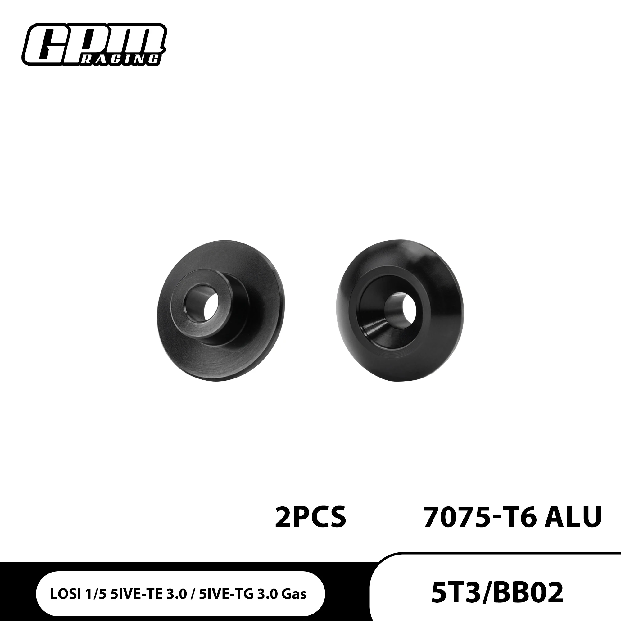GPM 7075 ALLOY BODY BUTTON OUTER LOSI 1/5 5IVE-TE 3.0 Electric 4WD Desert Truck RTR-LOS05022