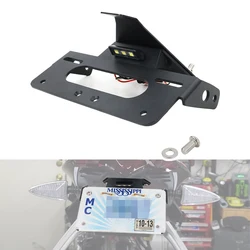 Fit For Aprilia RSV4 RSV4R 2009-2020 Tuono V4 2011-2020 Motorcycle License Plate Holder Bracket Rear Tail Tidy Fender Eliminator