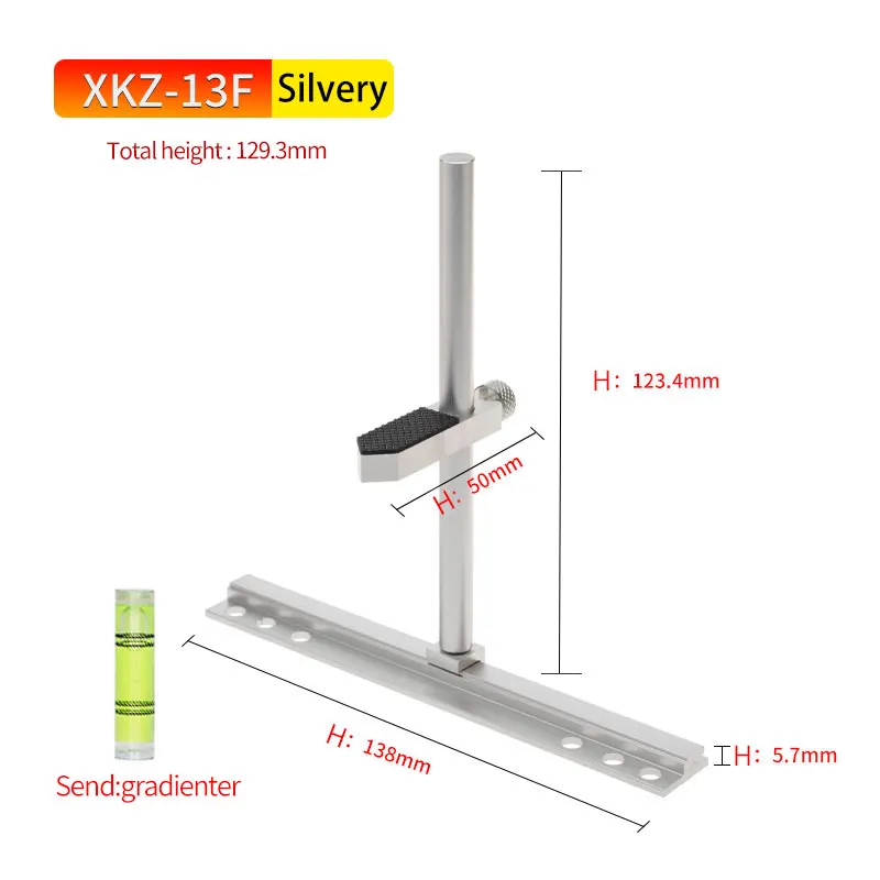 FinalCool XKZ13F aluminium grafische kaarthouder Vaste ventilatorpositie Anti-vervorming Verstelbare videokaartbeugel