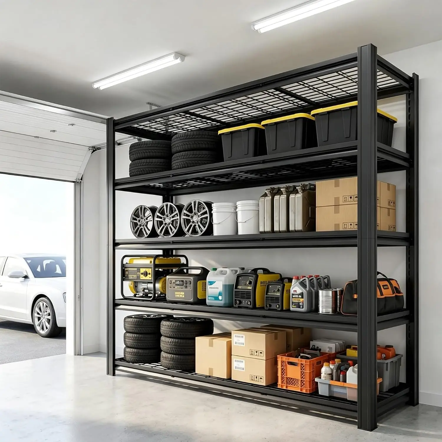 5-Tier Wire Shelving 62