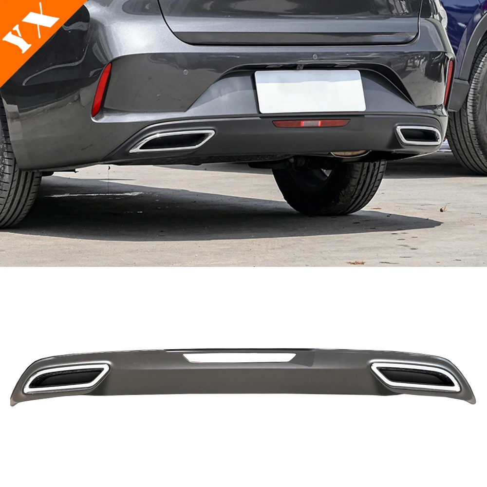 For Changan EADO plus Accessories 2023-2024 Car Original Rear Bumper Lower Guard Plate Lower Body Matte Black Protective Rod