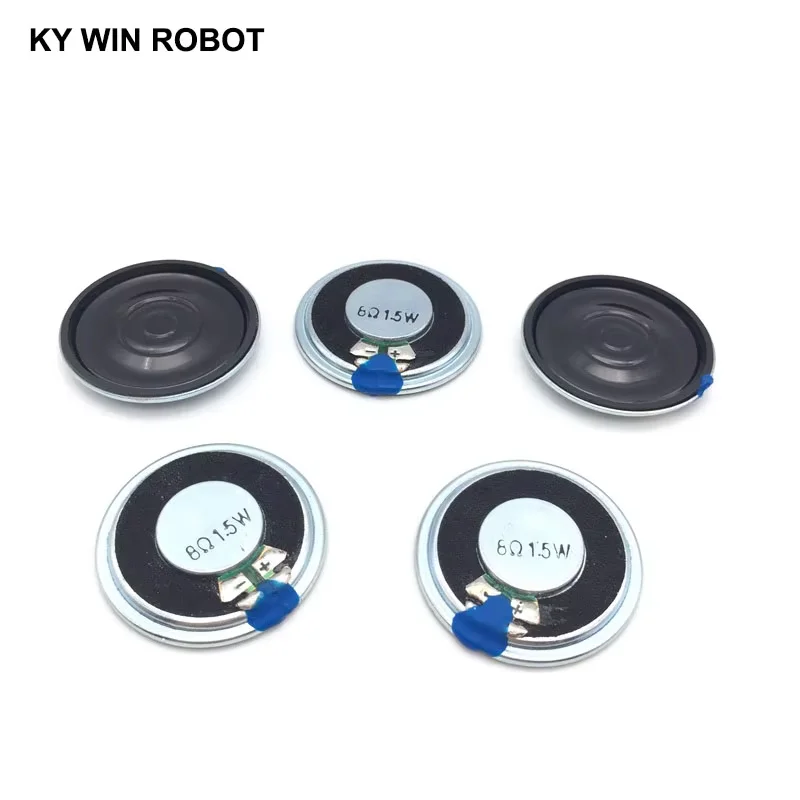 2pcs/lot New Ultra-thin Mini speaker 8 ohms 1.5 watt 1.5W 8R speaker Diameter 36MM 3.6CM thickness 5MM