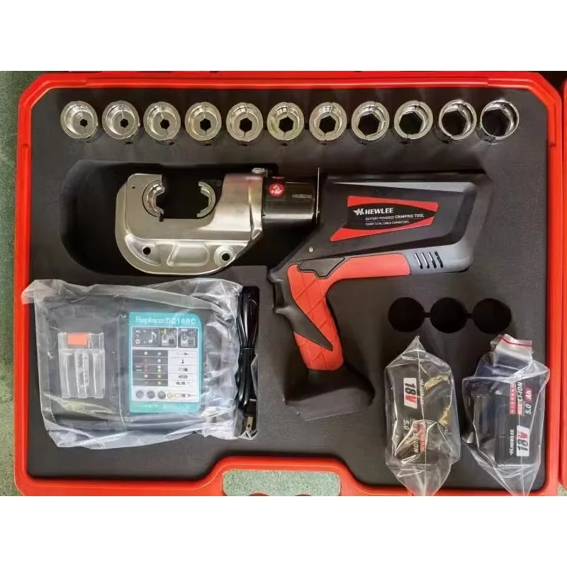 

Electric Hydraulic Crimping Pliers Battery Powered Operated Crimping Tool Cordless Hydraulic Cable Lug Crimping Tool